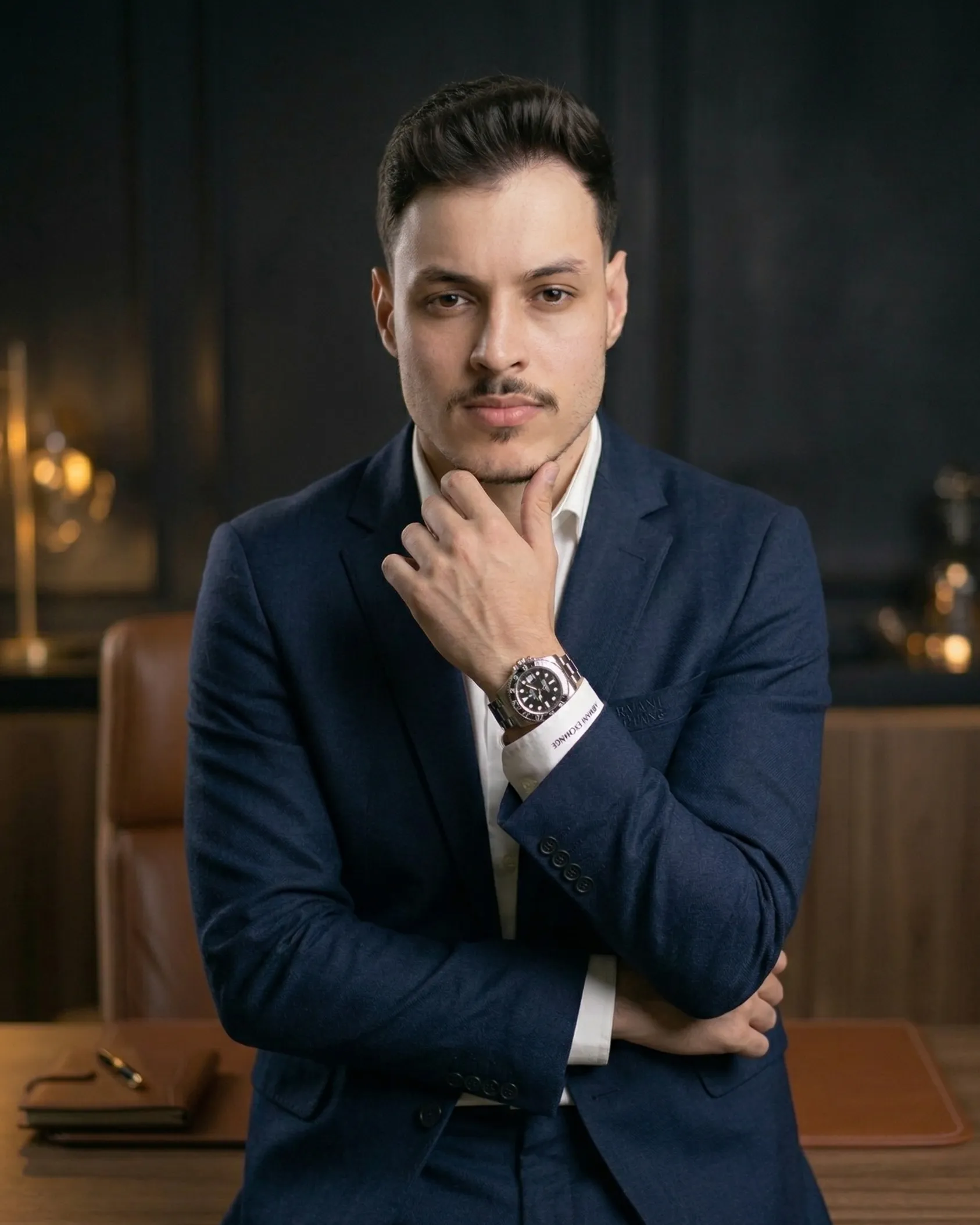 Retrato de Henrique Bastos, fundador da Velane